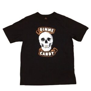 Halloween Skull Gimme Candy T-shirt Costume Mask Unisex